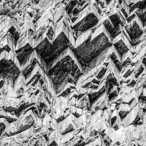 Fossil Canyon, Steinstruktur