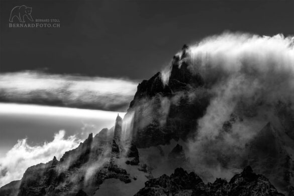 Torres Del Pain, Berge im Wind. bernardfoto