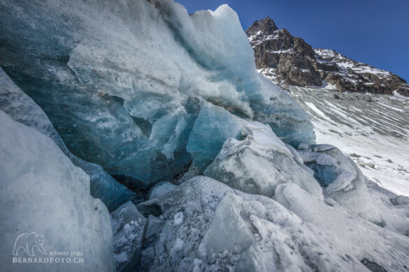 Eisgrotte Arolla, Ice Cave Arolla, Grotte de glace Arolla