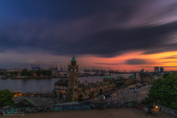 Hamburger Hafen, Blick aus der Landungsbrücken