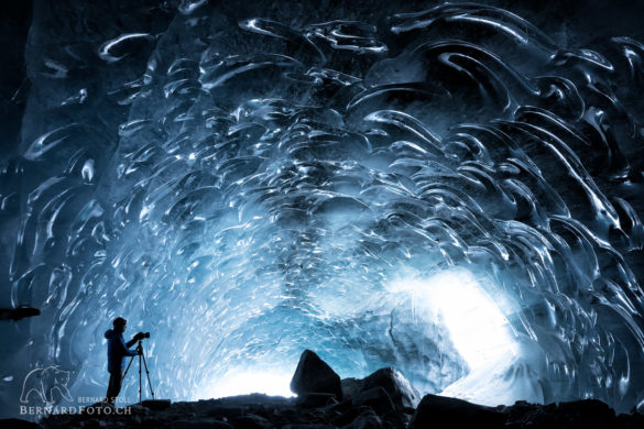 Eispalast, Gletscherhöhle im Val Roseg