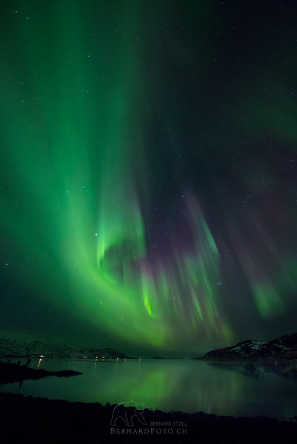 Polarlicht bei Tromsö